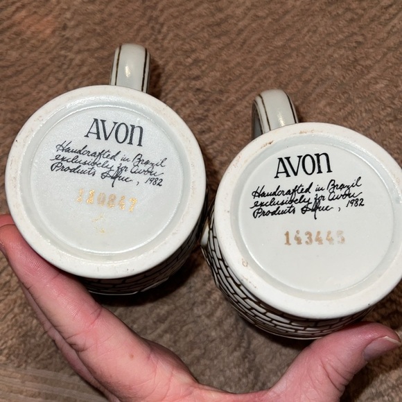 Avon Beer Small Mug Steins set of four (4) - Picture 14 of 14